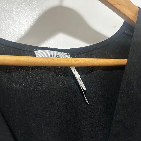 Black Kimchi Blue Longsleeve Minidress - Picture 4 of 5